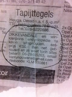 Advertentie Dikke Van Dale