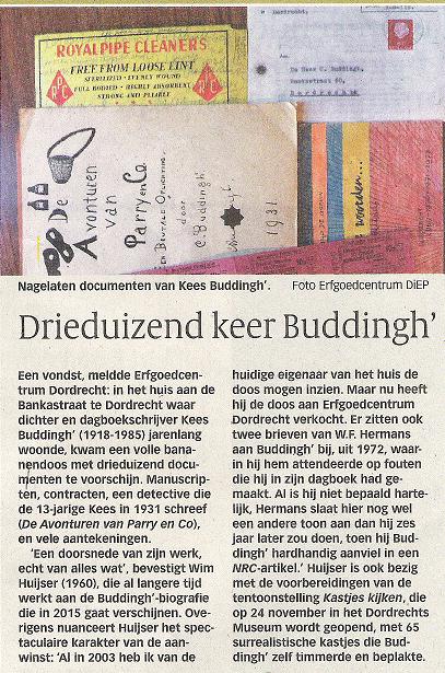 Volkskrant over Buddingh'