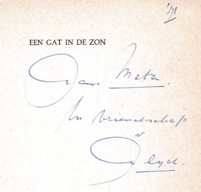 Handschrift Alijd Brink