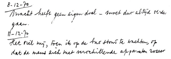 handschrift Barend Rijdes