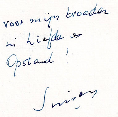 Handtekening Simon Jelsma