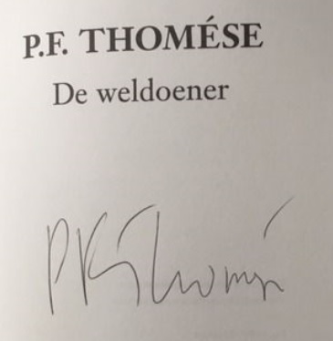 handtekening P.F. Thomése