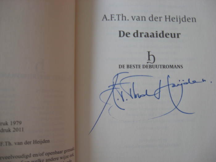 Handtekening A.F.Th. van der Heijden