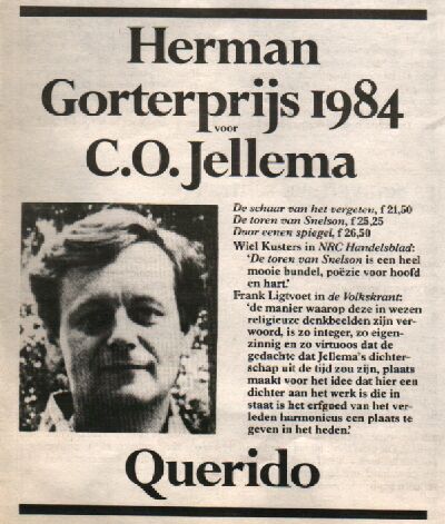 Advertentie C.O. Jellema
