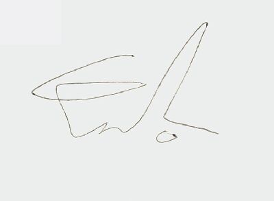 Handtekening Gerrit Krol