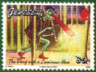Edward Lear - postzegel