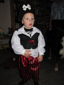 Tygo als piraat