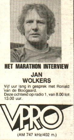 advertentie Jan Wolkers