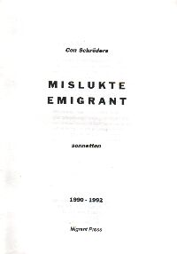 Mislukte emigrant