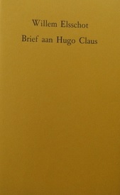Brief aan Hugo Claus