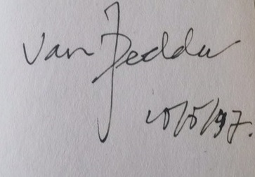 Handtekening Jules Deelder