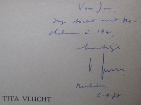 handschrift Karel Jonckheere