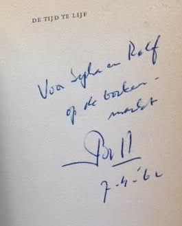 Handschrift Bert Voeten