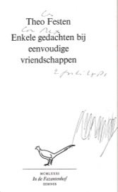Handtekening Theo Festen