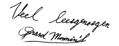 handtekening Gerard Monnink