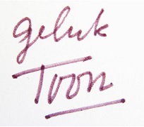 Handschrift Toon Hermans