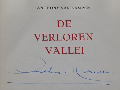 handtekening Anthony van Kampen