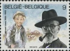 Postzegel Ernest Claes